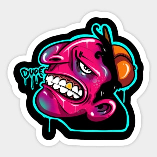 Graffiti Head Sticker